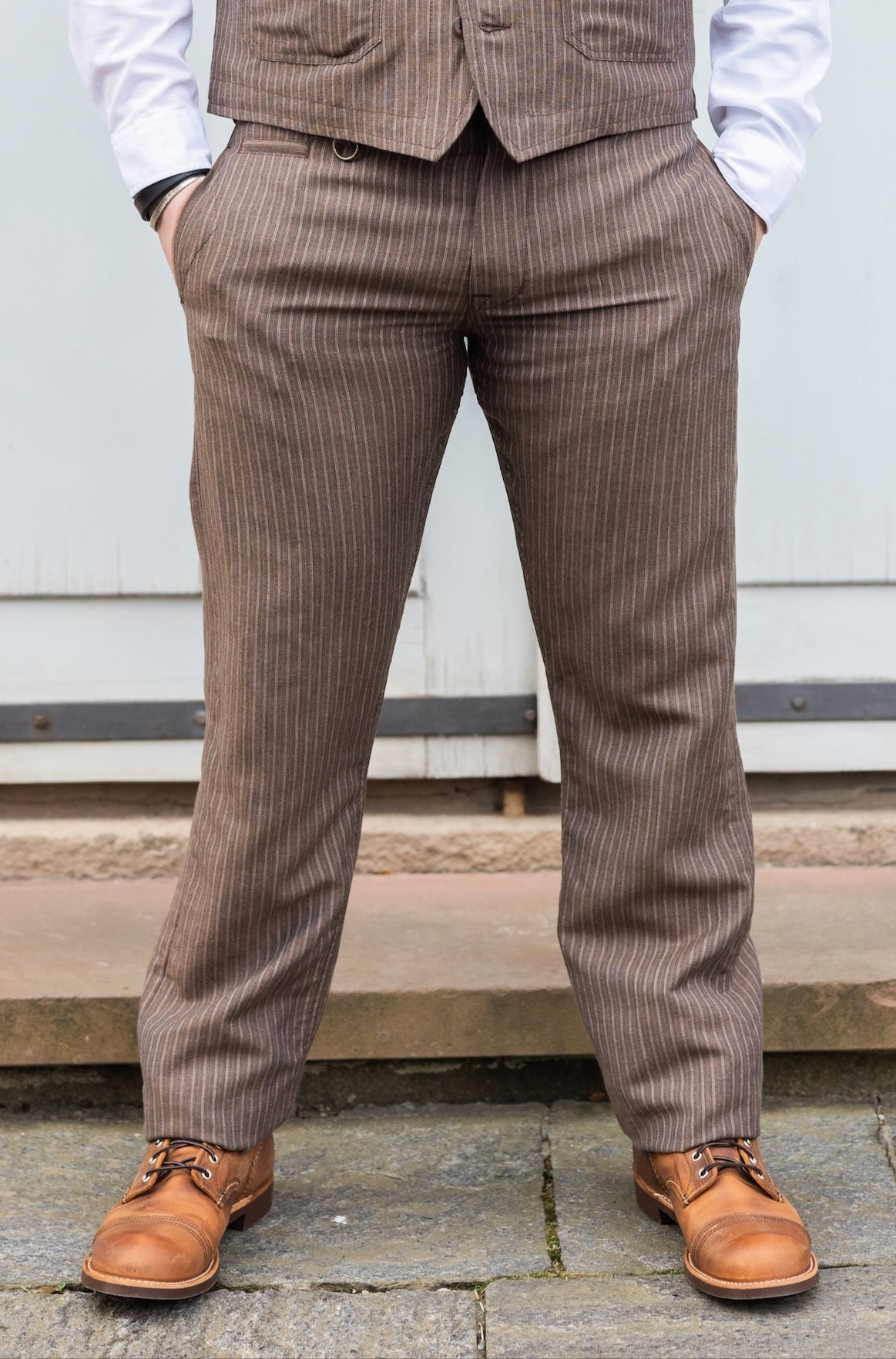 1923 Buccanoy Pant Alameda – elegante Herrenhose aus Wolle/Leinen für Alltag, Oldtimer-Looks & Hochzeiten