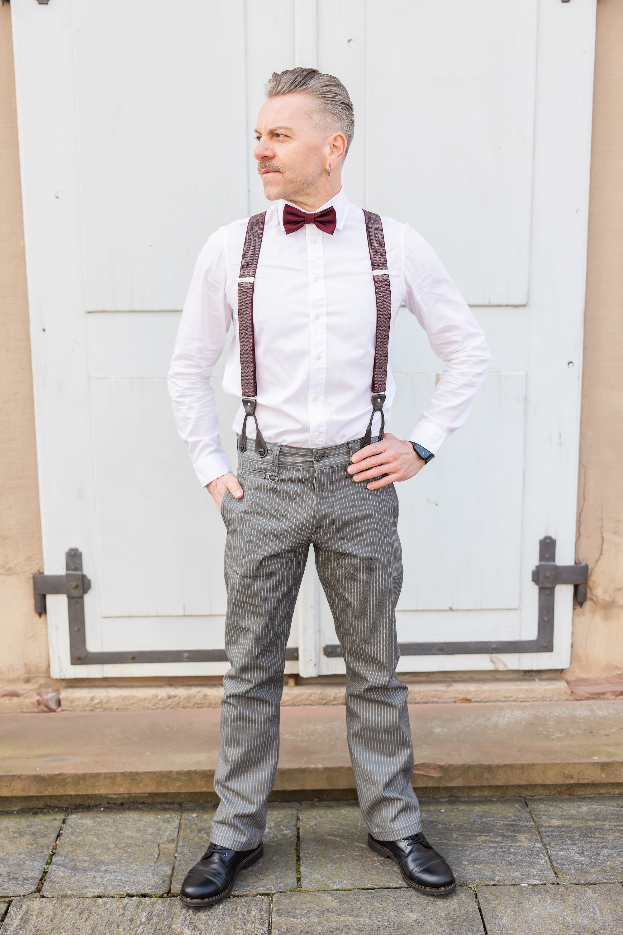1937er Roamer Vest - Grey Wabash