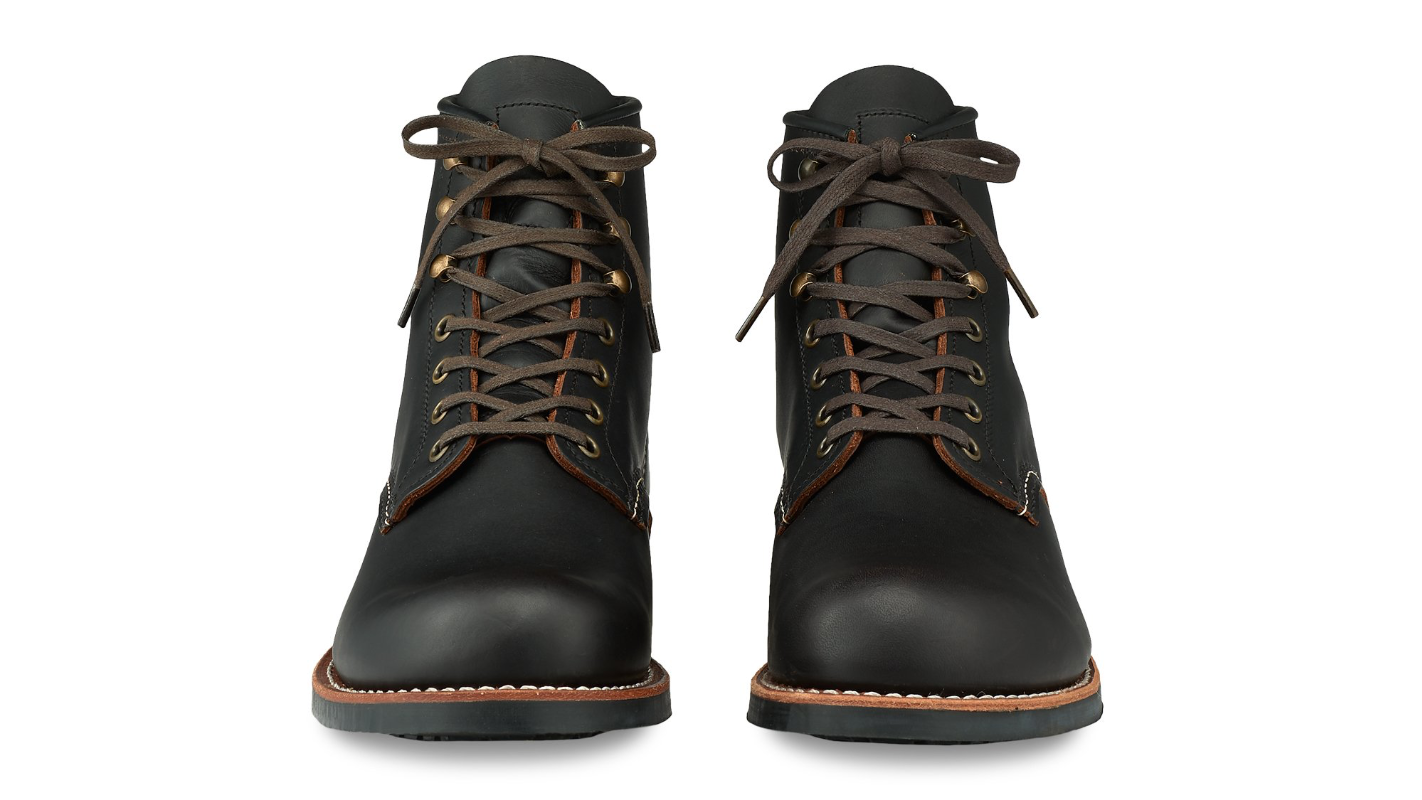 Red Wing Blacksmith 3345 aus Black Prairie Leder, Vorderansicht