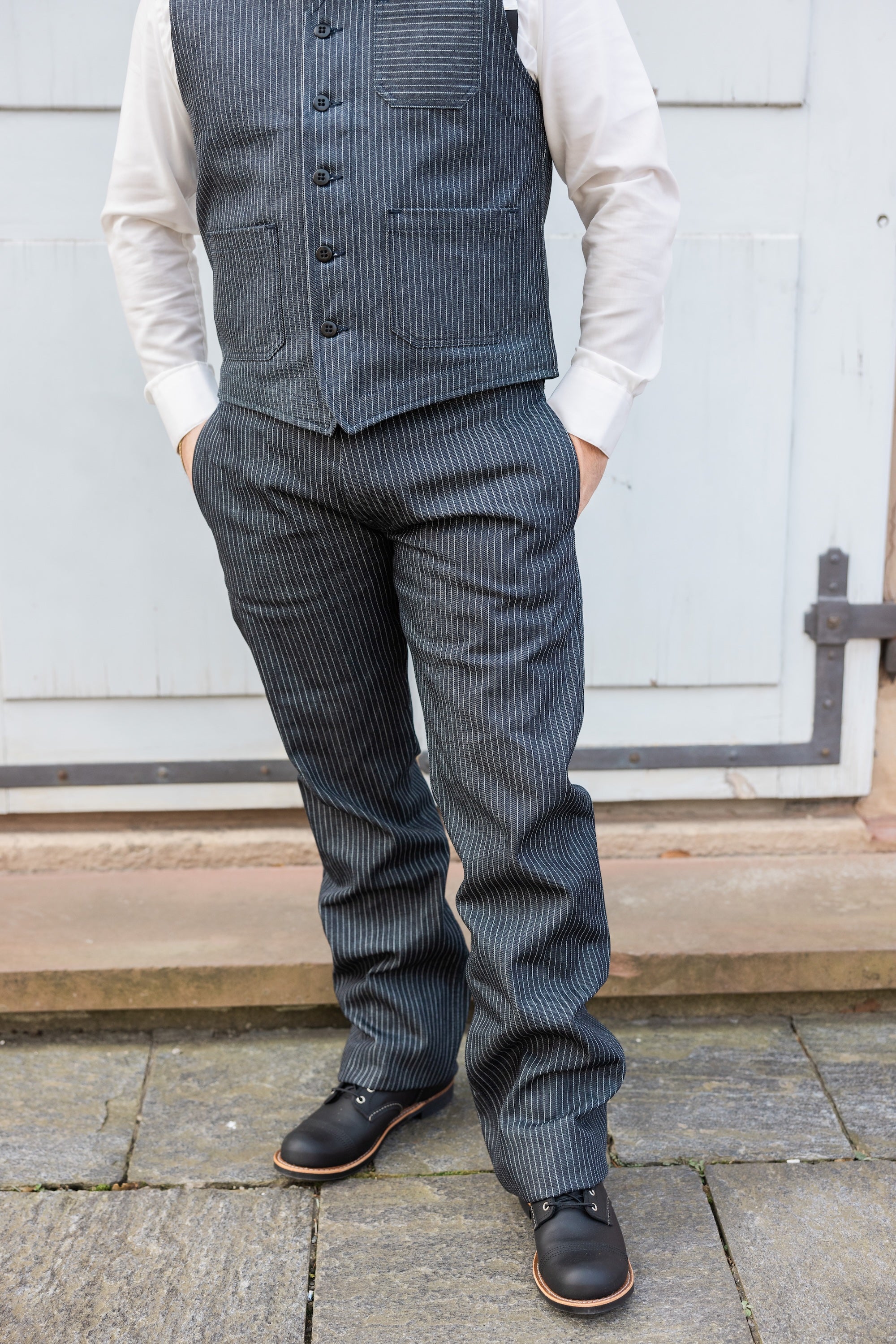Blue Wabash Herrenhose 