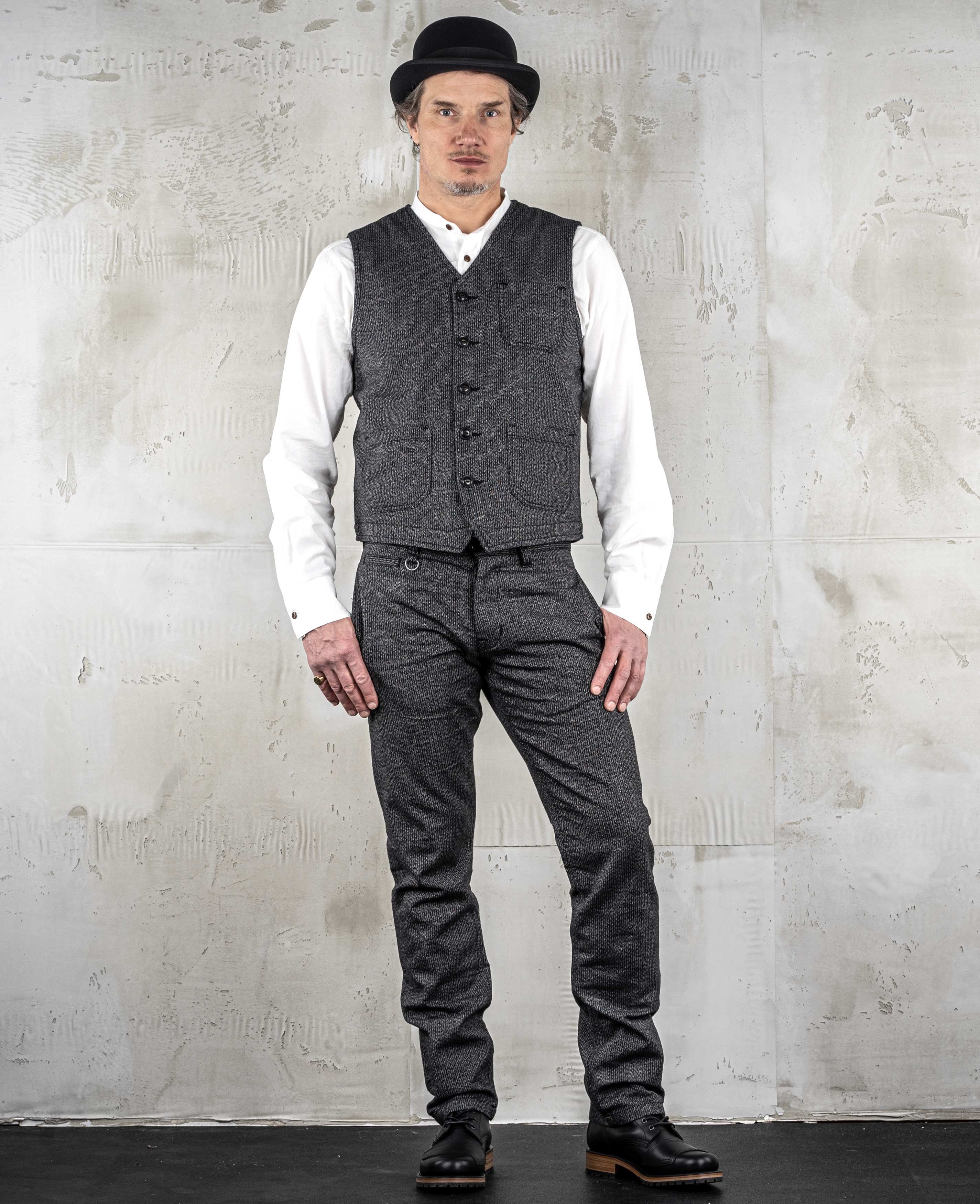 1947 Harvester Trousers French asphalt