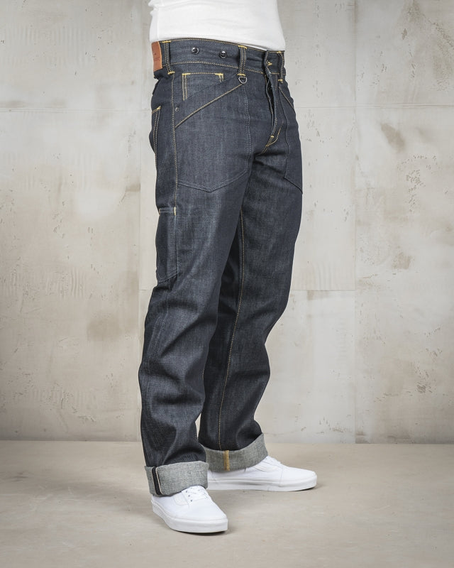 1936er Chopperr Pant - Selvage Denim 11oz - Wide Cut